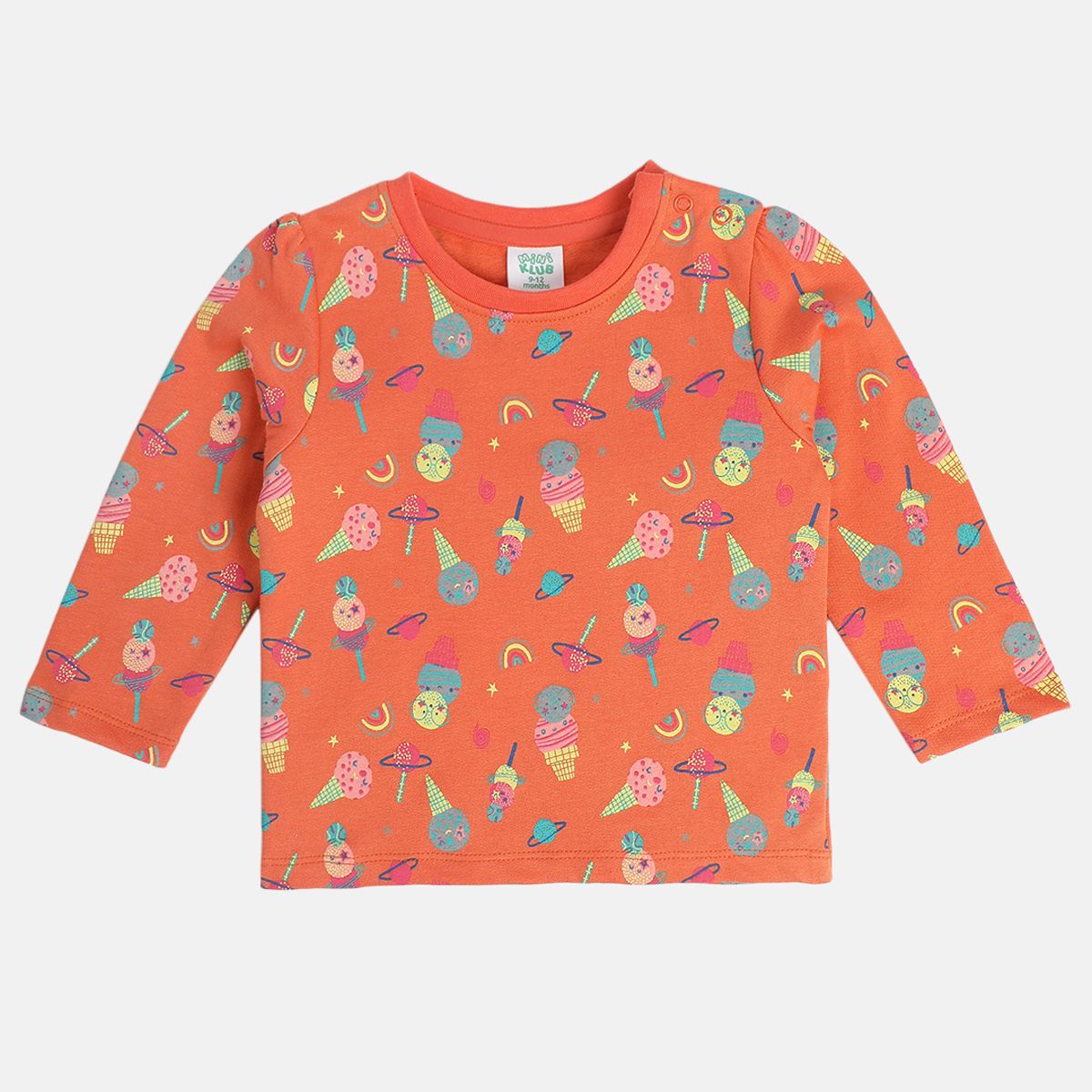 Girls Multicolor Pack Of 2 Knit Top