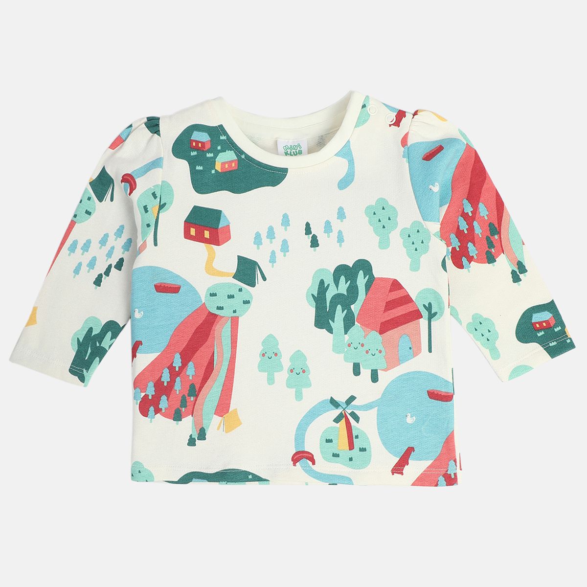 Girls Multicolor Pack Of 2 Knit Top