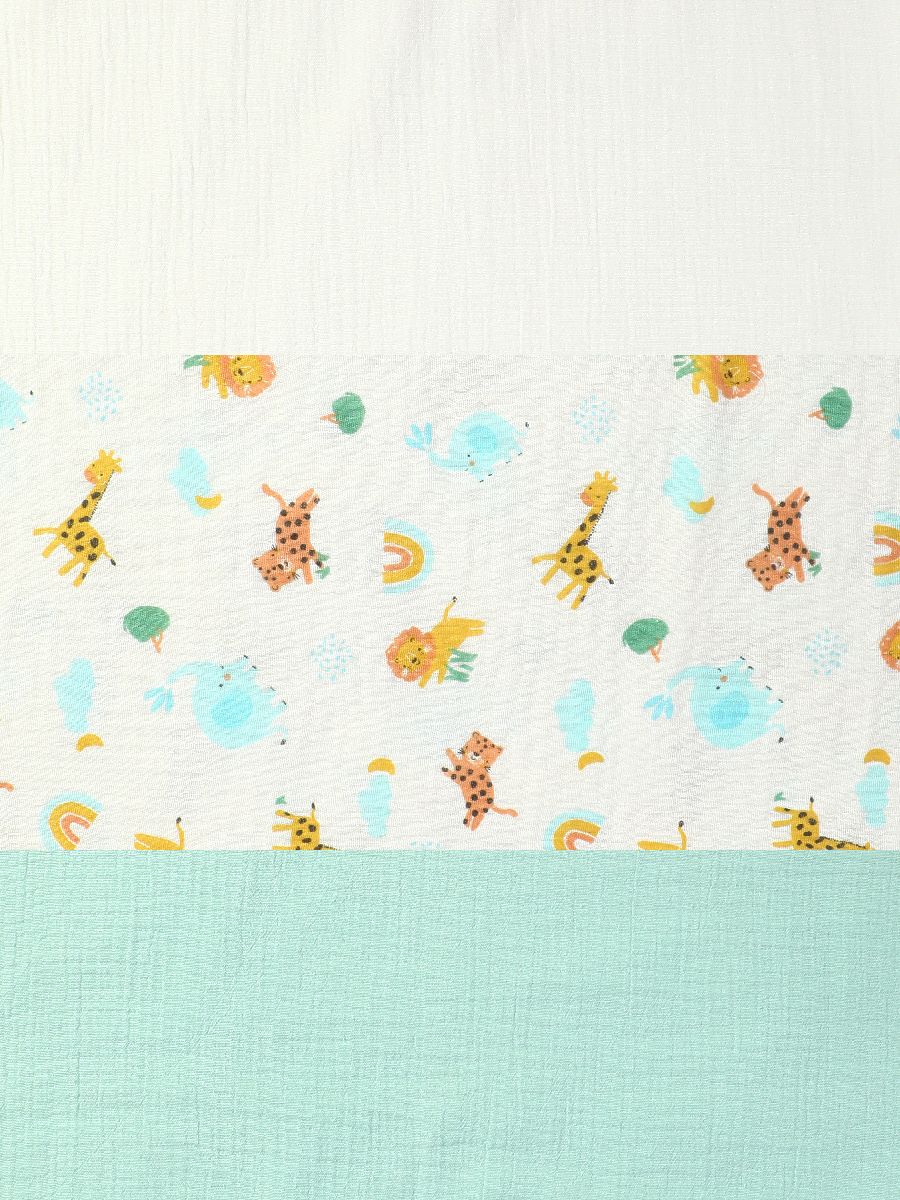 Minicuddles Unisex New Born Blanket - Multicoloured