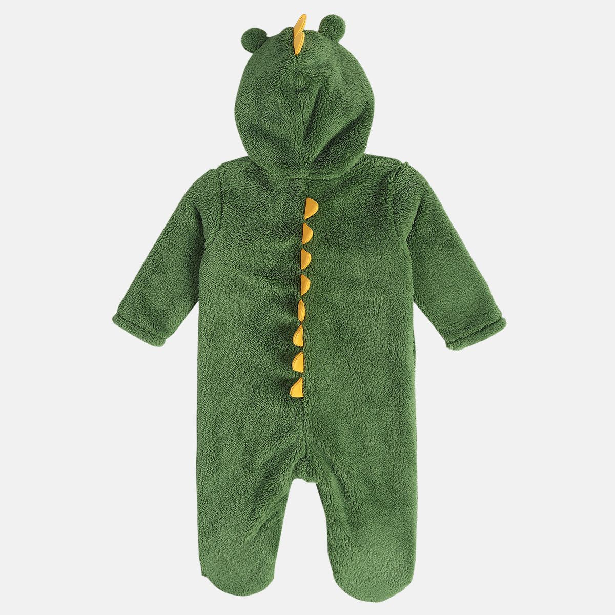 Unisex Green Front Open Sleep Suit
