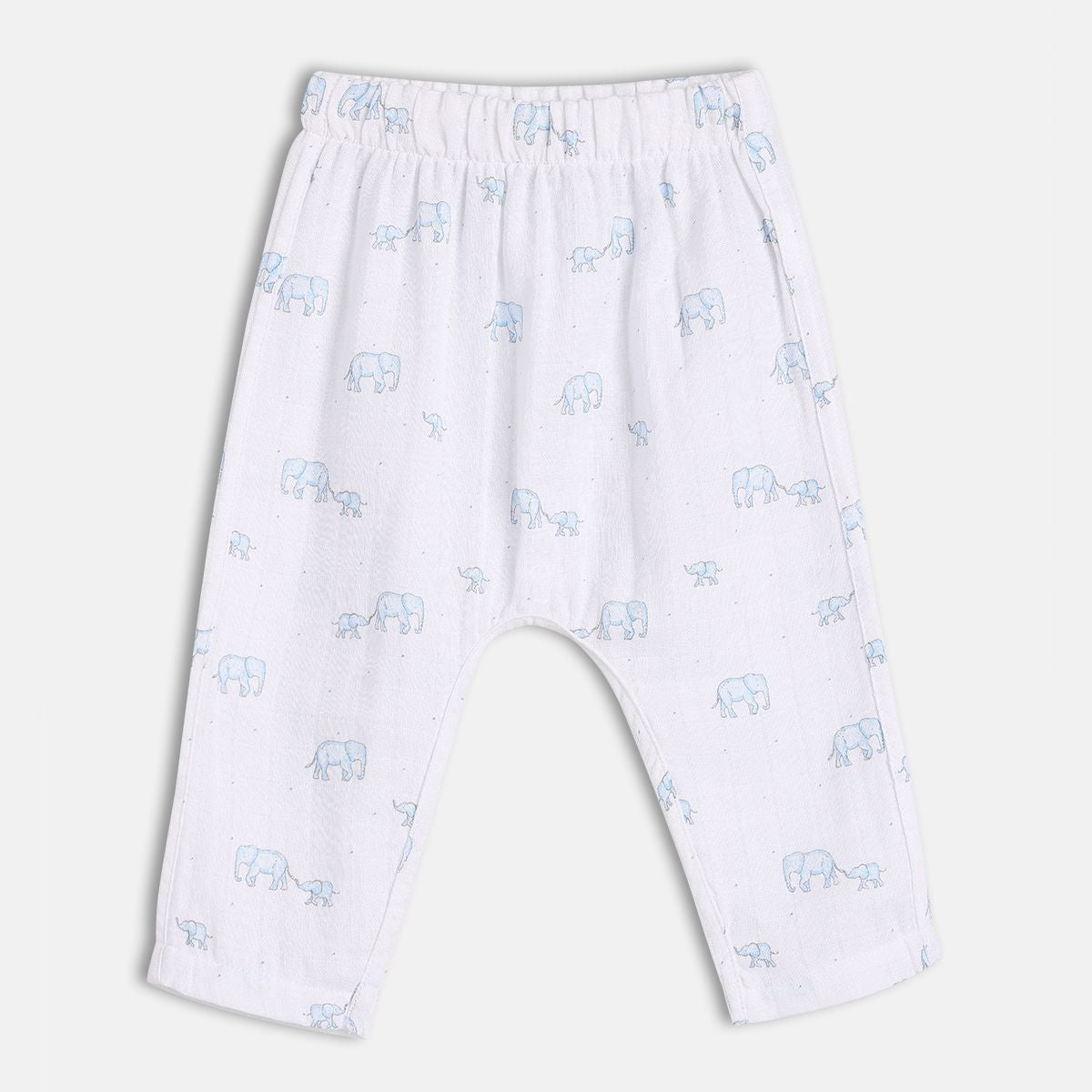 Unisex White   Woven Bottom