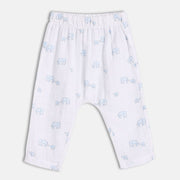 Unisex White   Woven Bottom