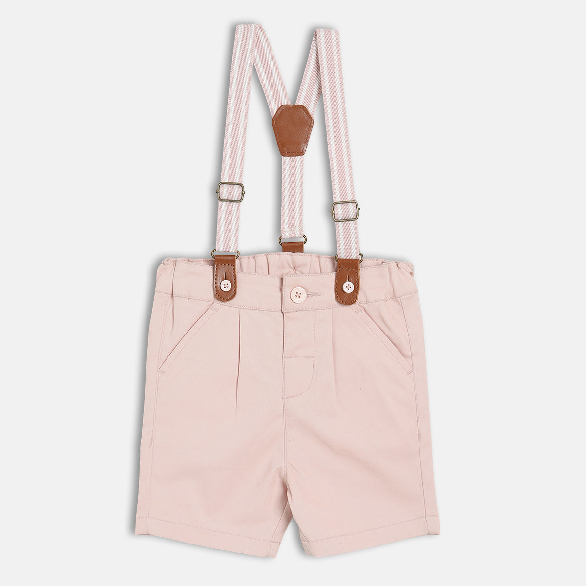 Boys White/Pink Coordinate Set
