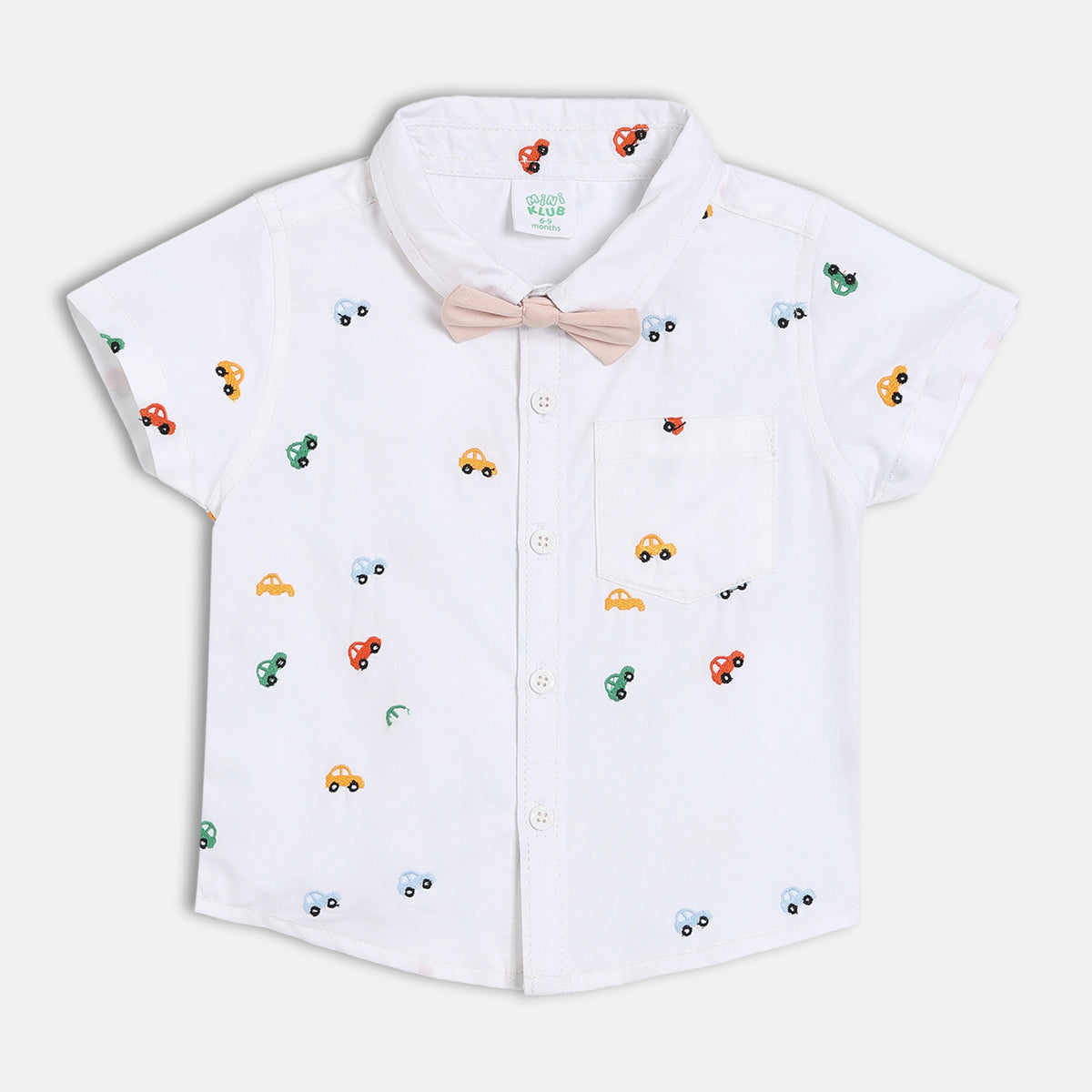 Boys White/Pink Coordinate Set