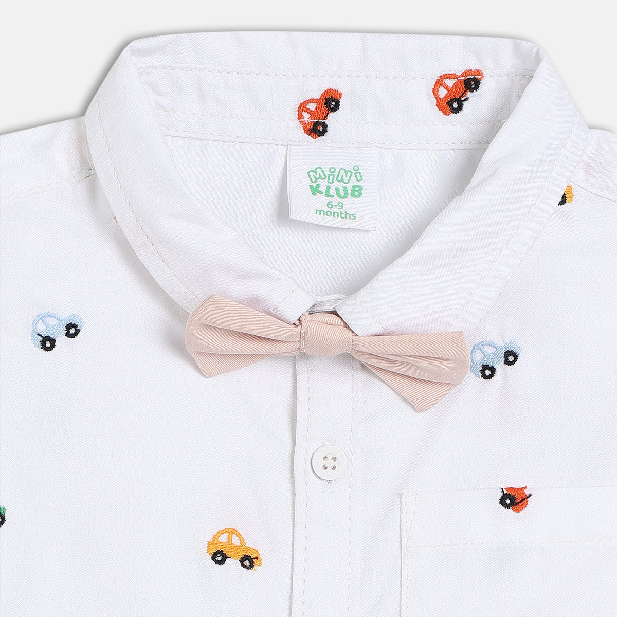 Boys White/Pink Coordinate Set