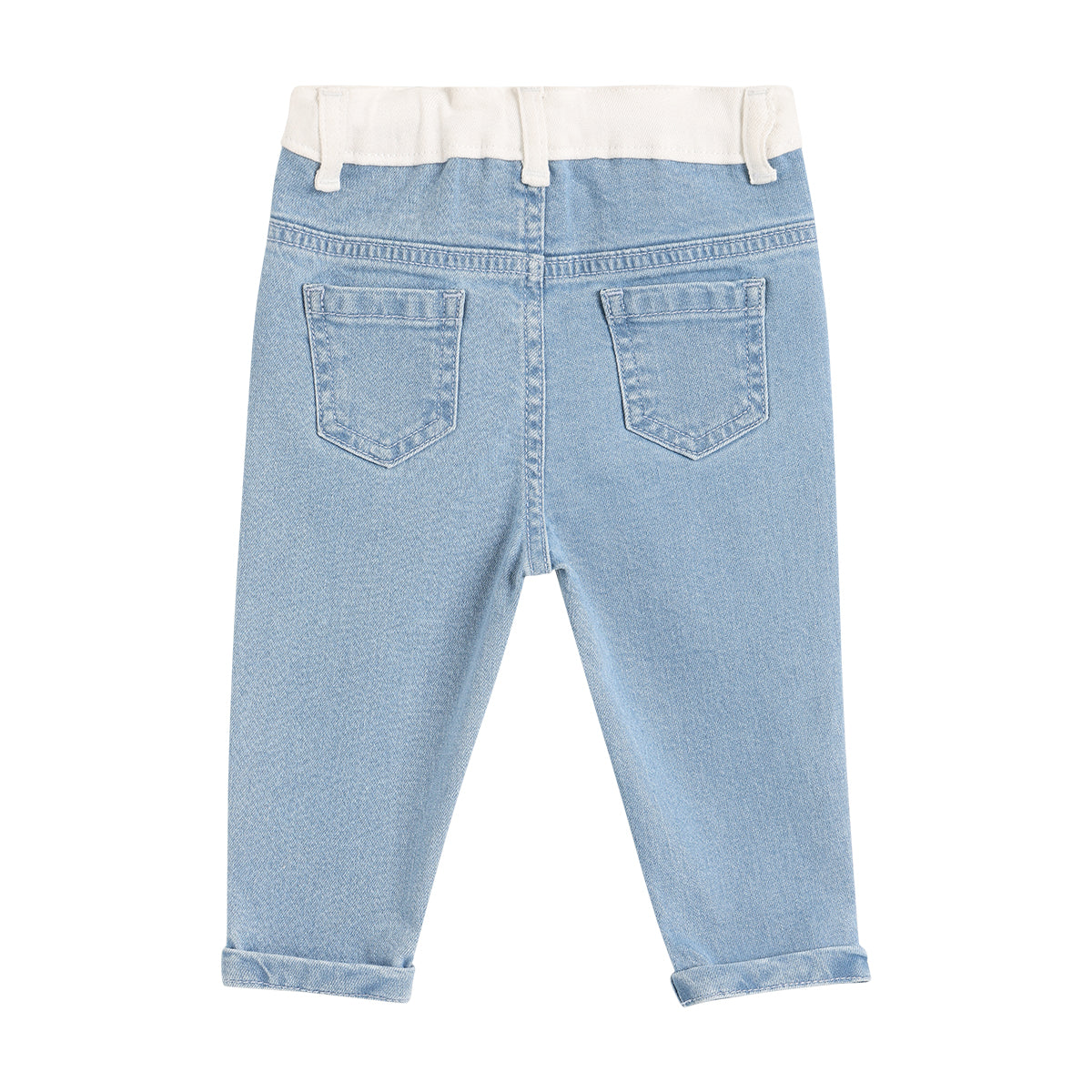 Boys Light Wash Denim Pant