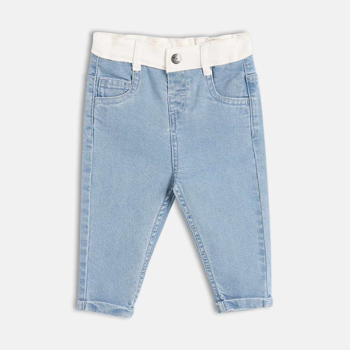 Boys Light Wash Denim Pant