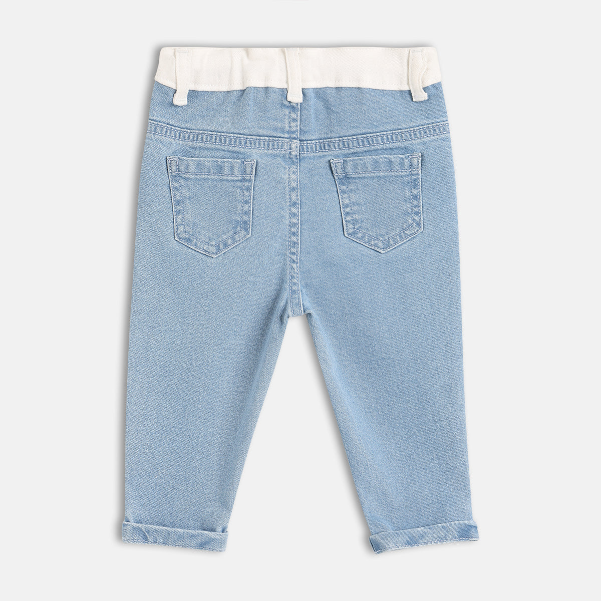 Boys Light Wash Denim Pant
