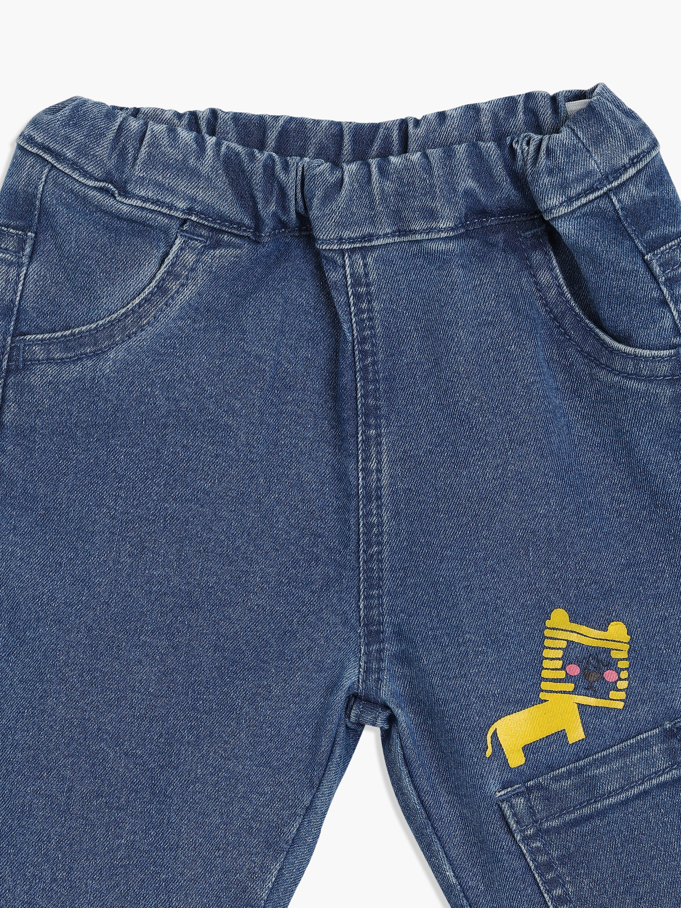 Boys Single Denim Pant