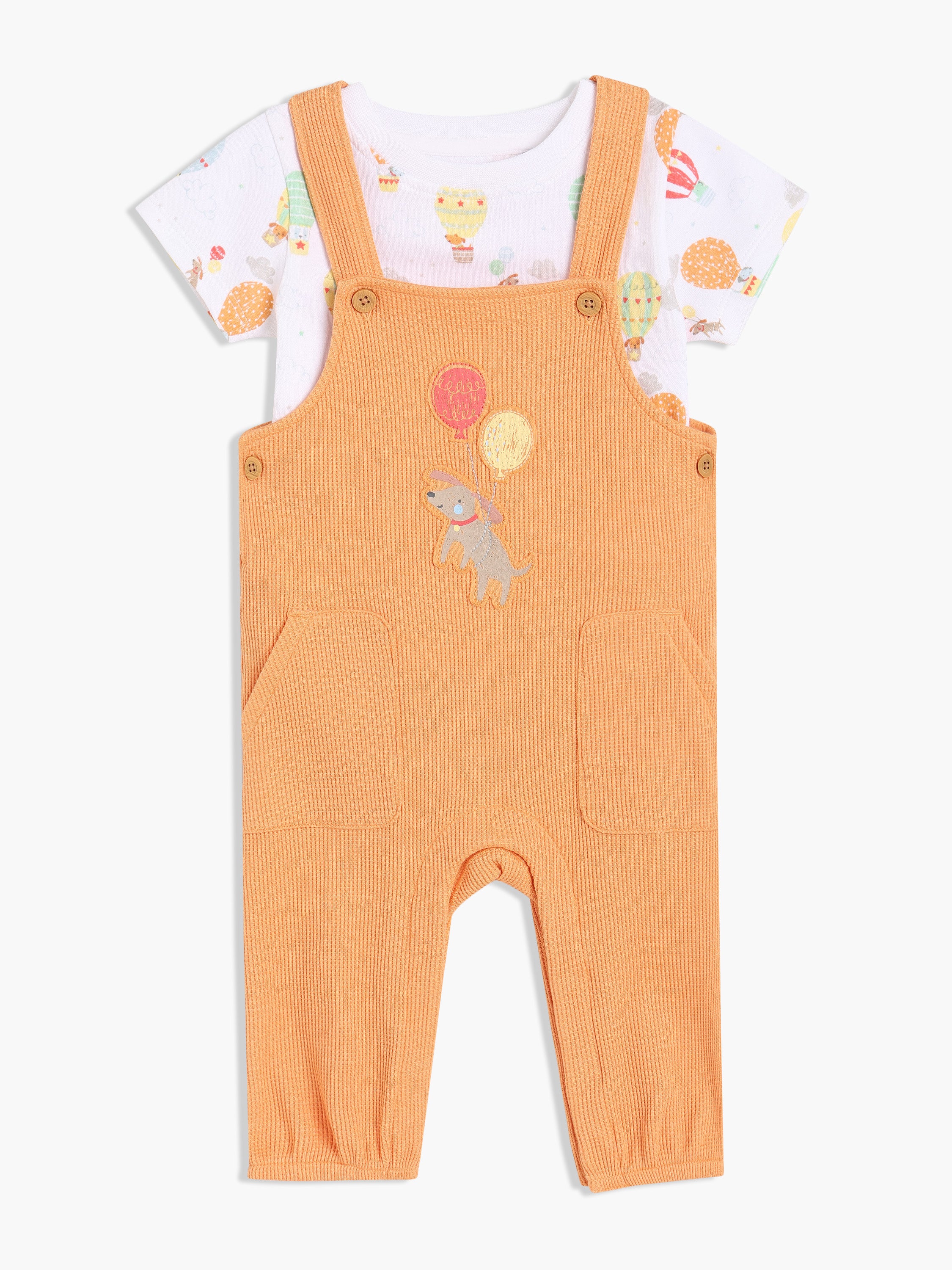 Boys Multi Dungaree Set