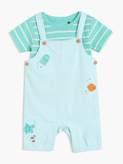 Boys Multi Dungaree Set