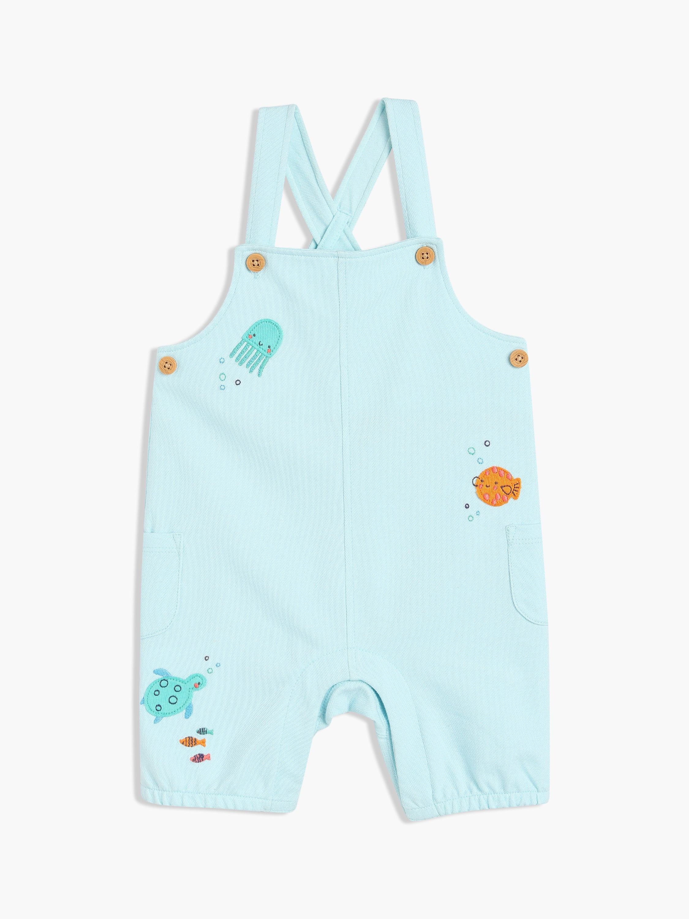 Boys Multi Dungaree Set