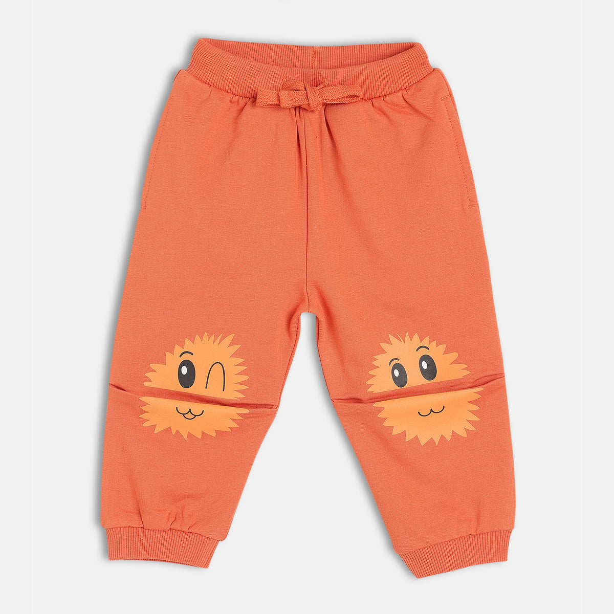 Boys Rust Knit Bottom