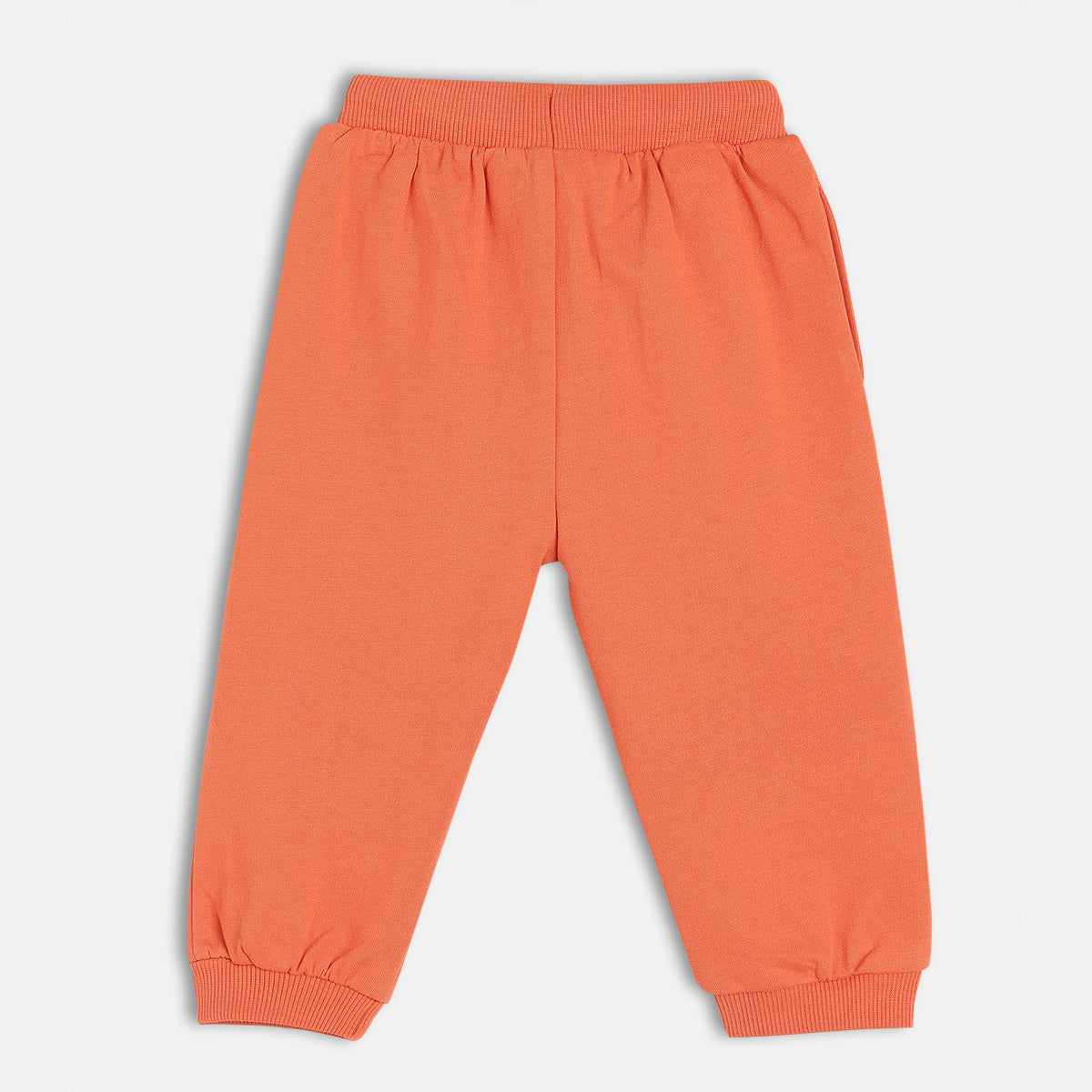 Boys Rust Knit Bottom