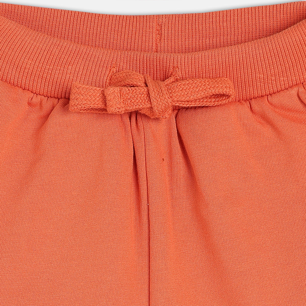 Boys Rust Knit Bottom