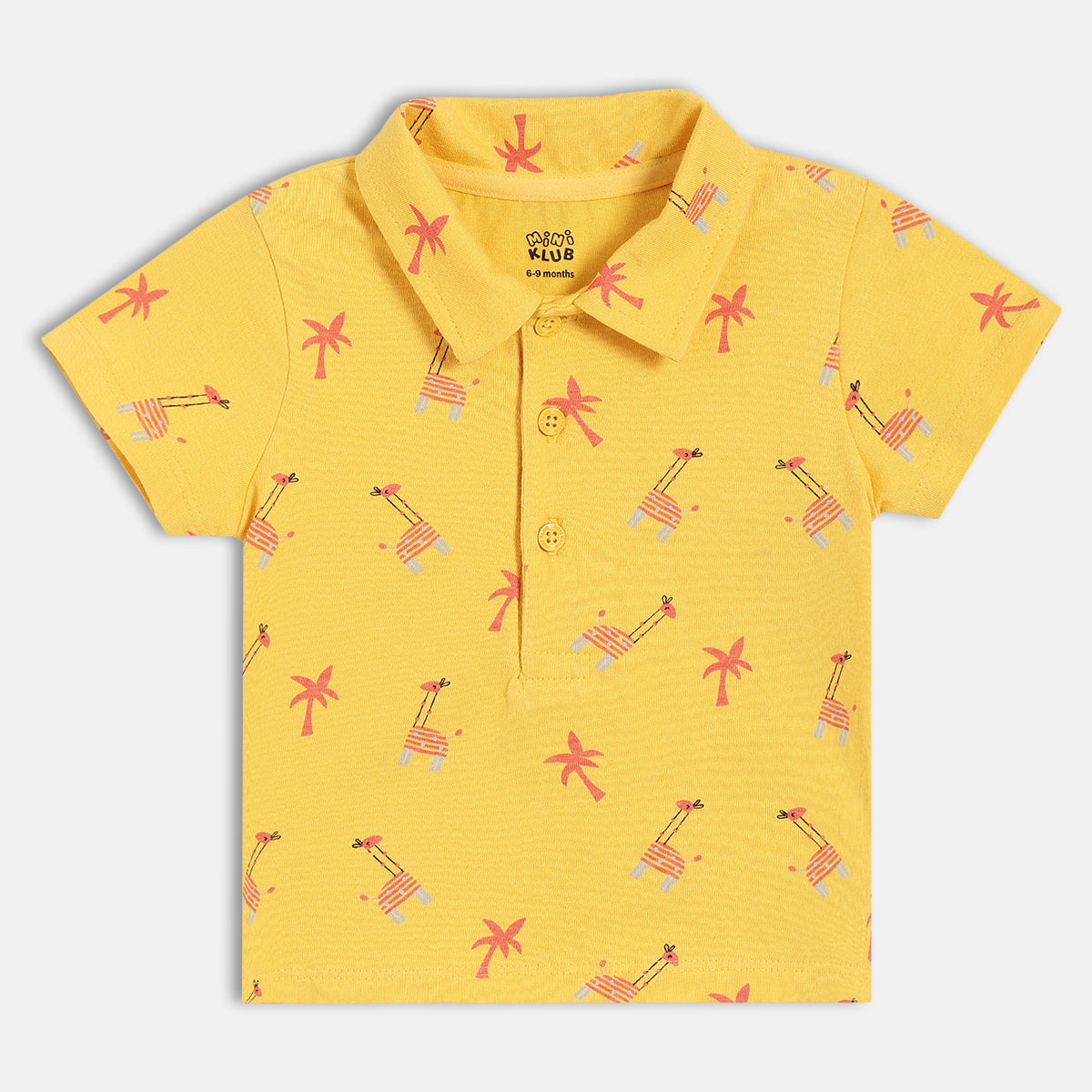 Boys Yellow Polo