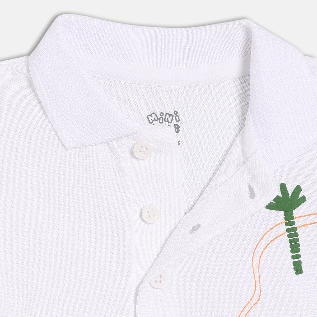 Boys White Polo
