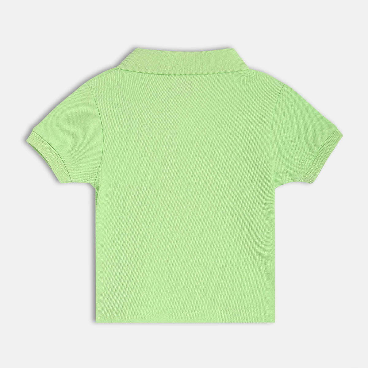 Boys Green Short Sleeve Polo