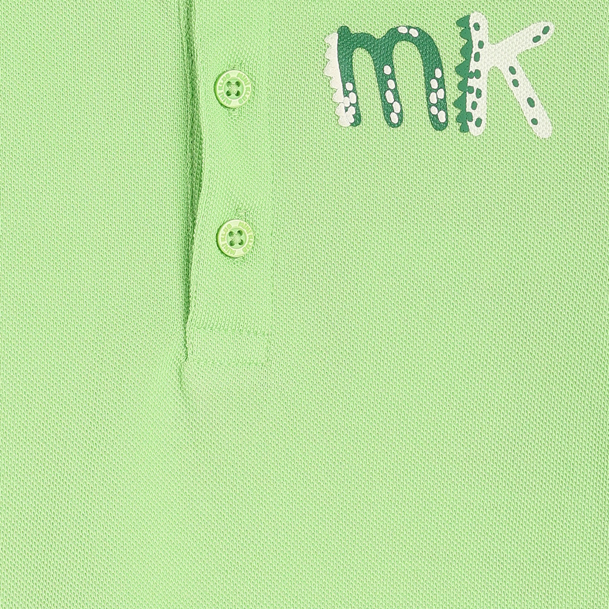 Boys Green Short Sleeve Polo