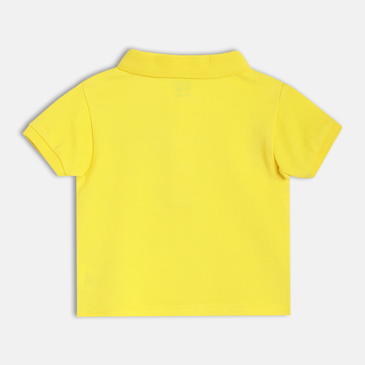 Boys Yellow Short Sleeve Polo