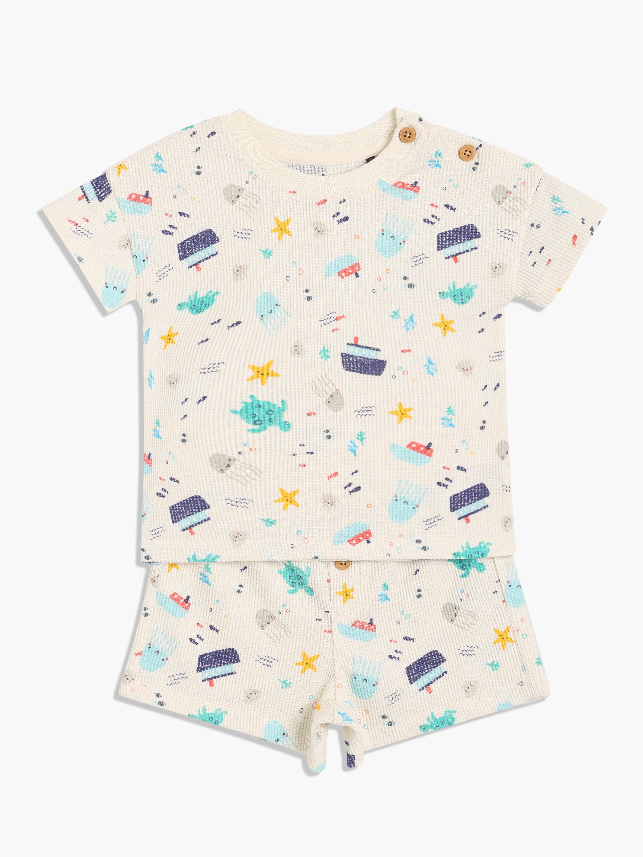 Boys 2 Pack Top And Bottom