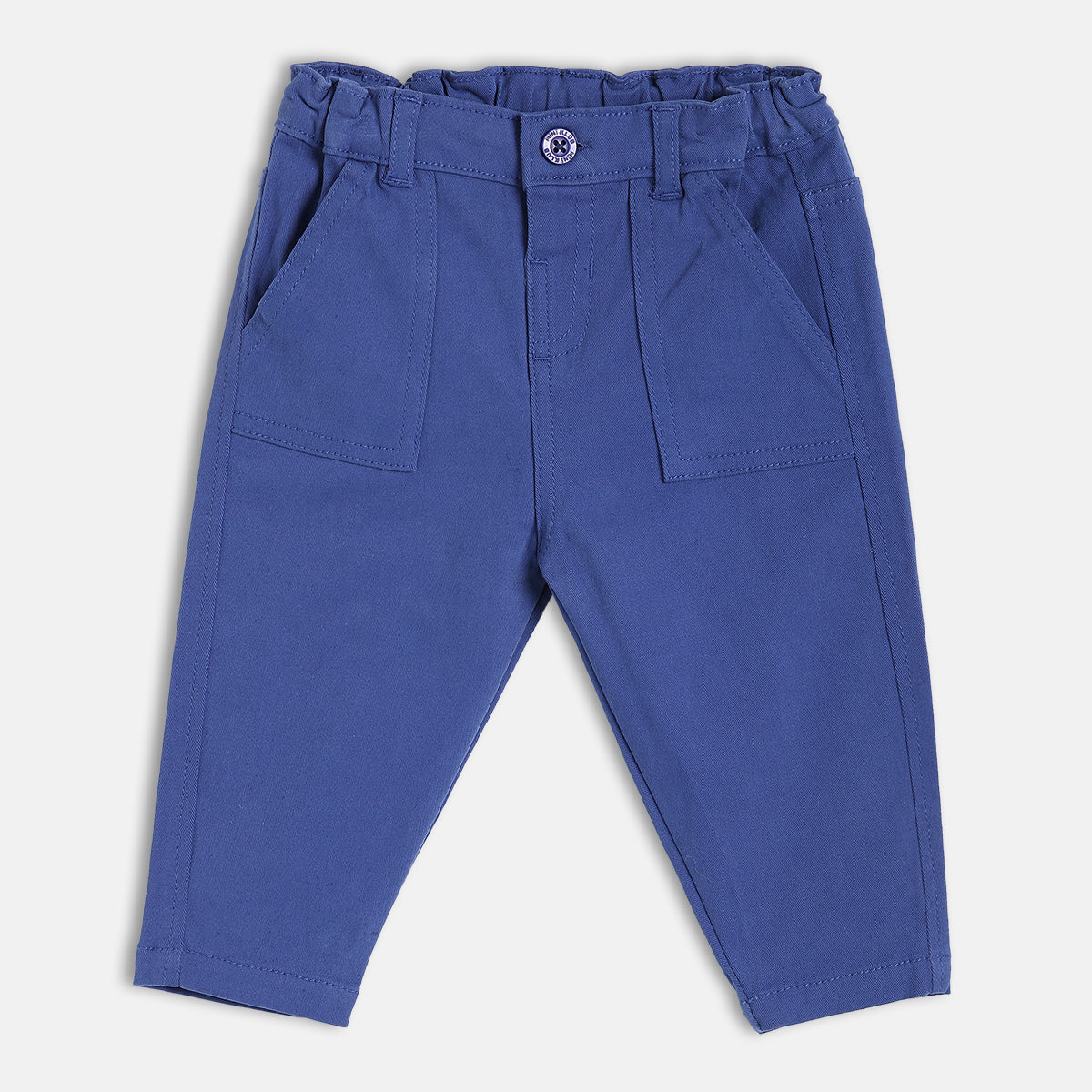 Boys Dark Wash Woven Pant