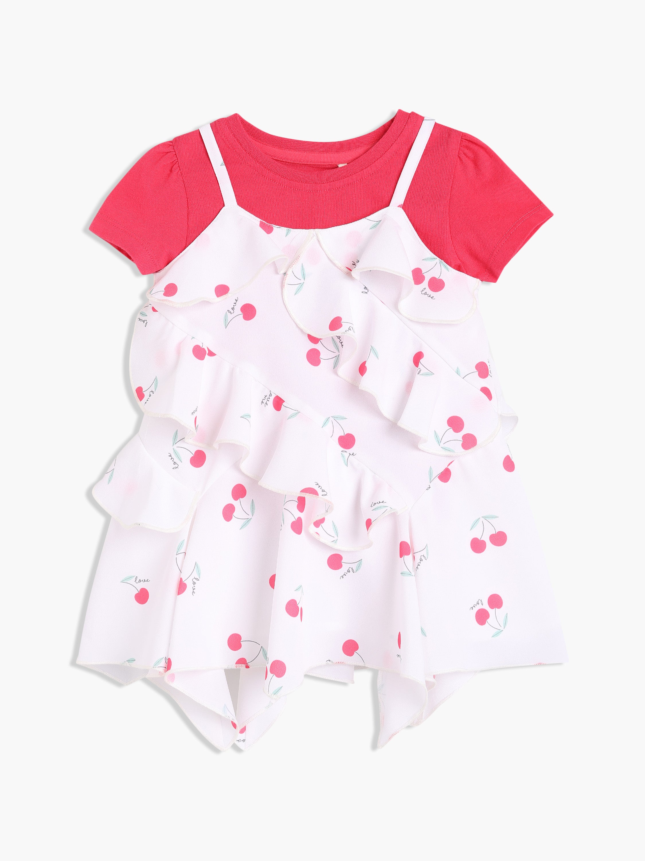 Girls Multi Pinny Set