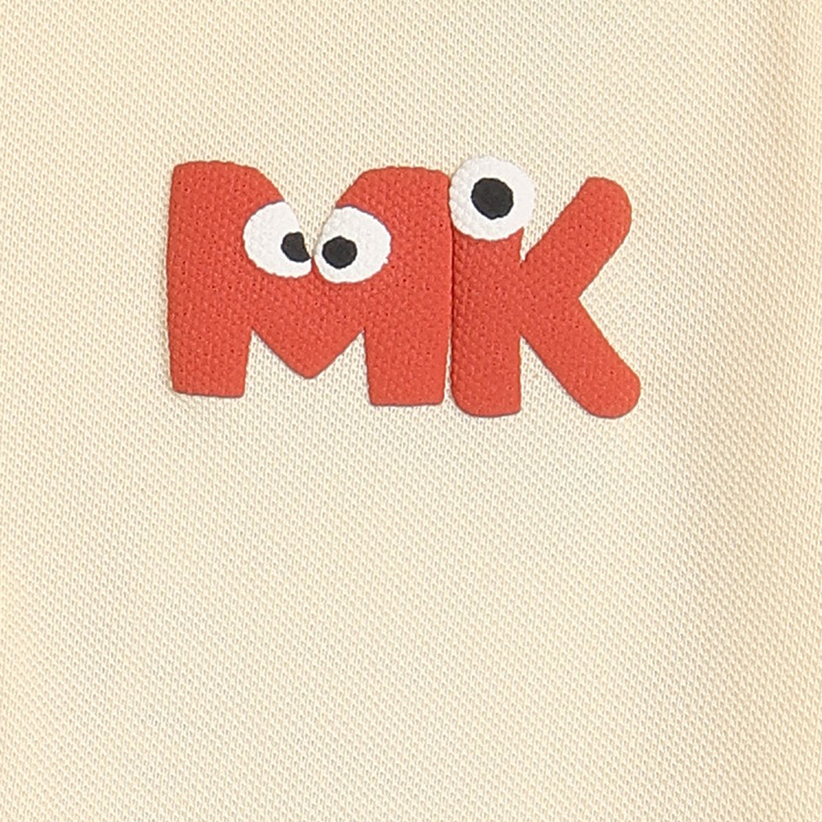 Boys Beige Short Sleeve Polo