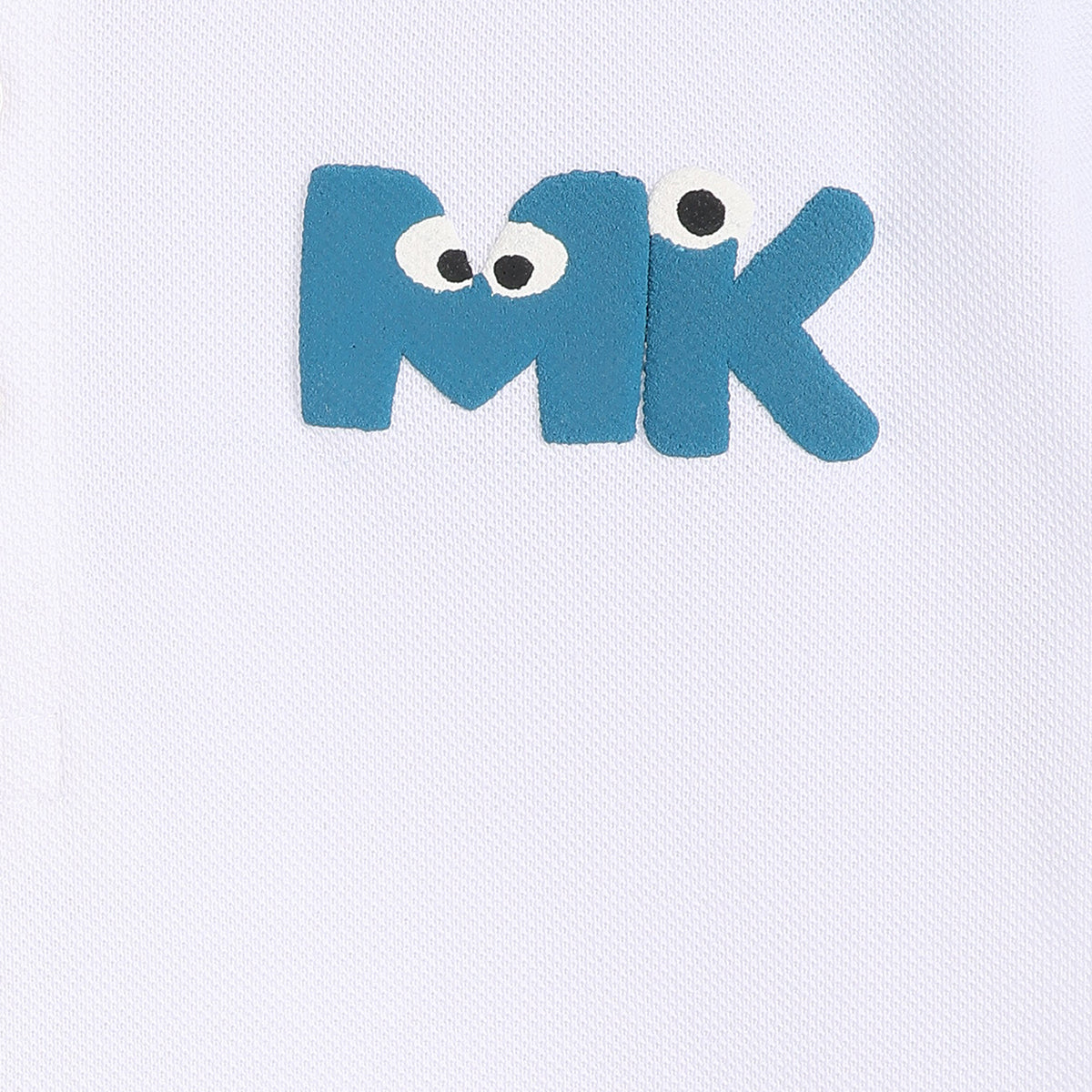 Boys White Short Sleeve Polo