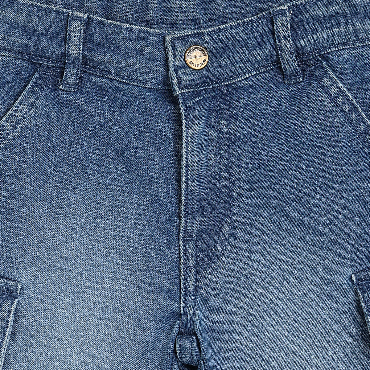 Boys Dark Blue Shorts