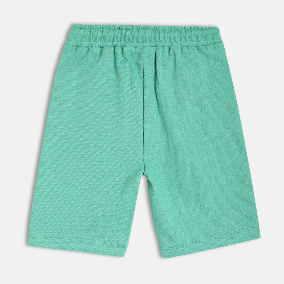 Boys Green Thigh Length Shorts