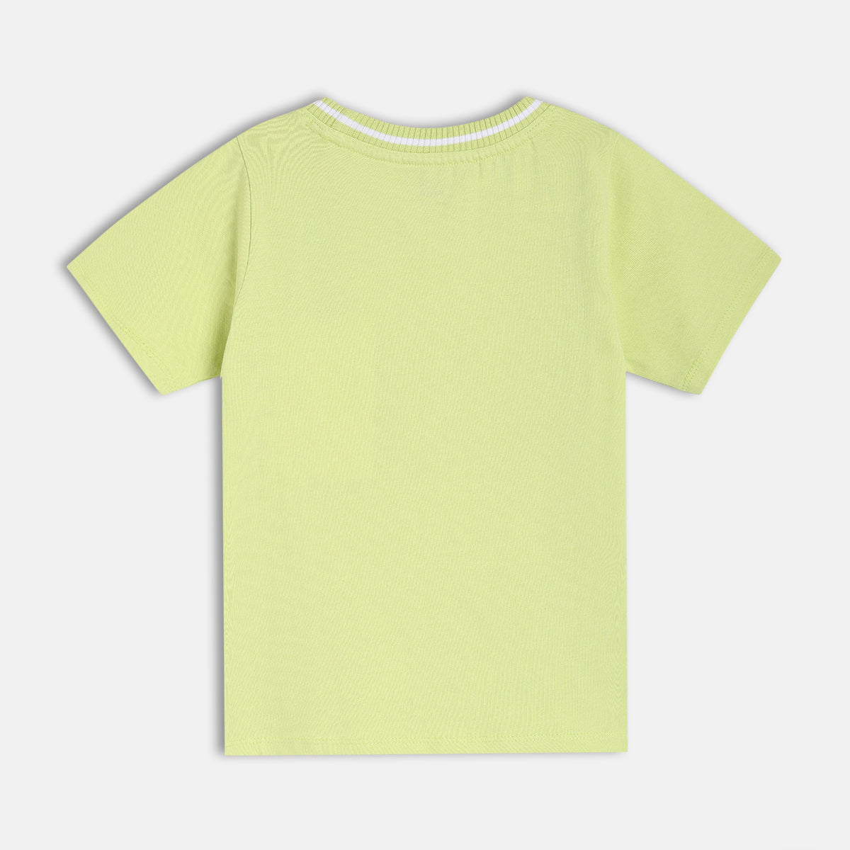 Boys Light Green Short Sleeve T-Shirt