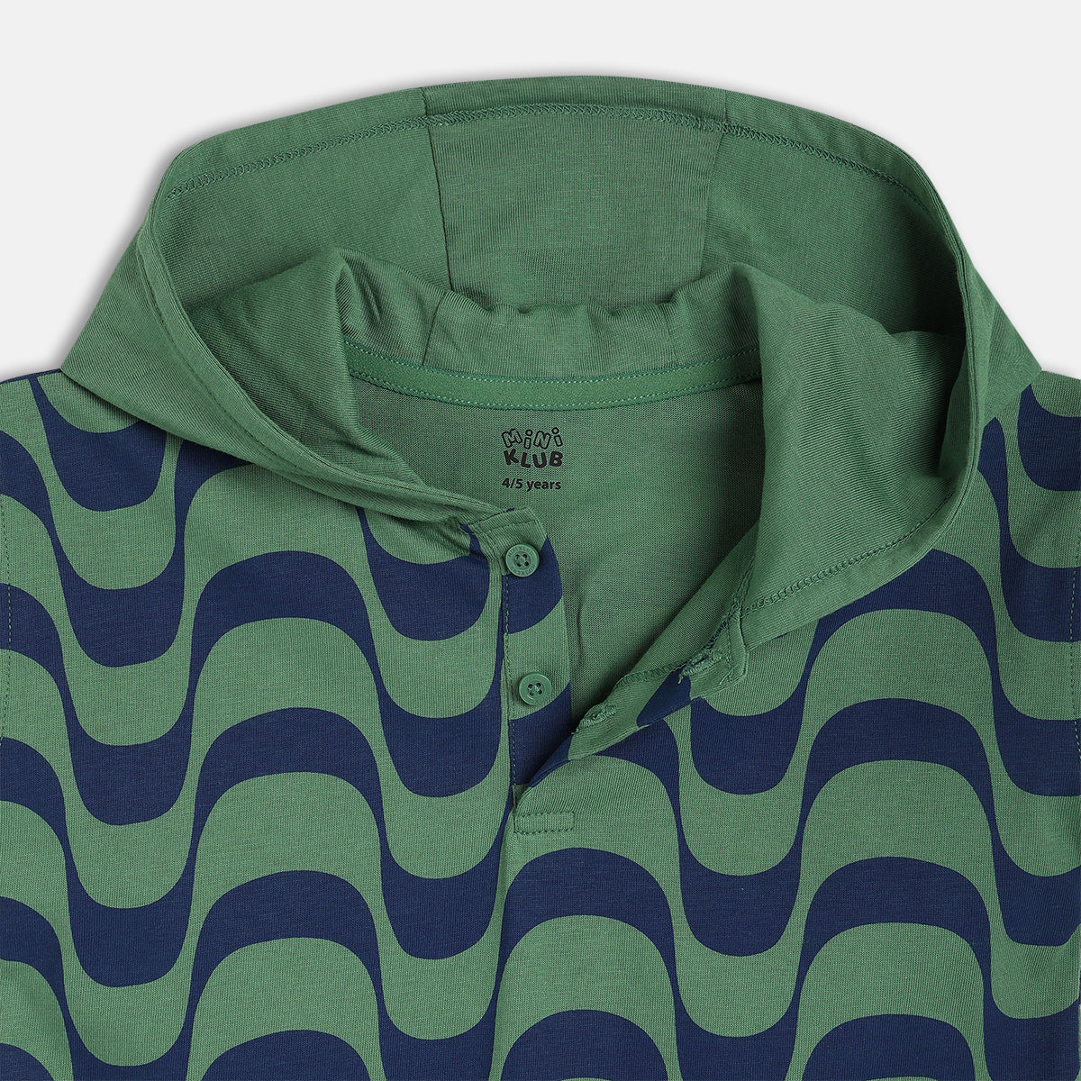 Boys Green Short Sleeve T-Shirt