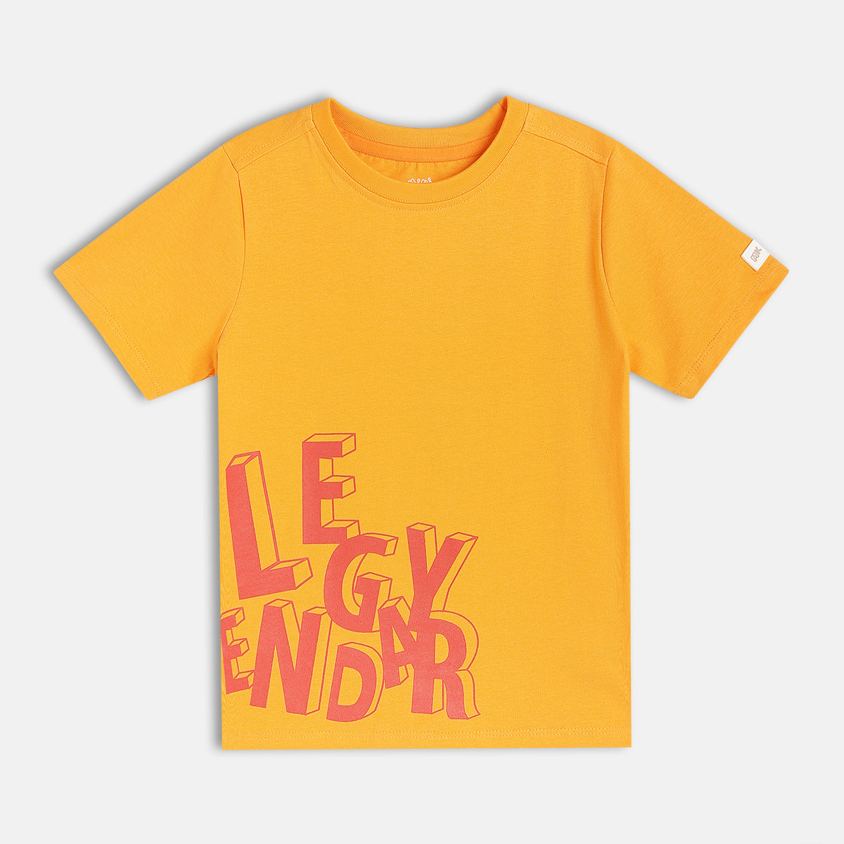 Boys Orange Short Sleeve T-Shirt