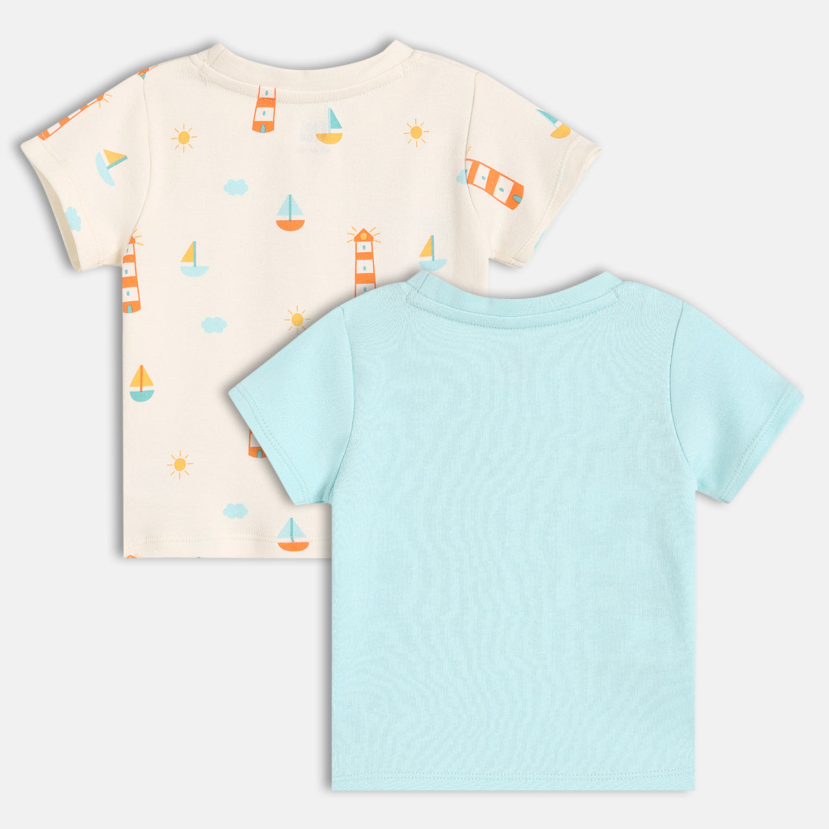 Boys White/Blue T-Shirt