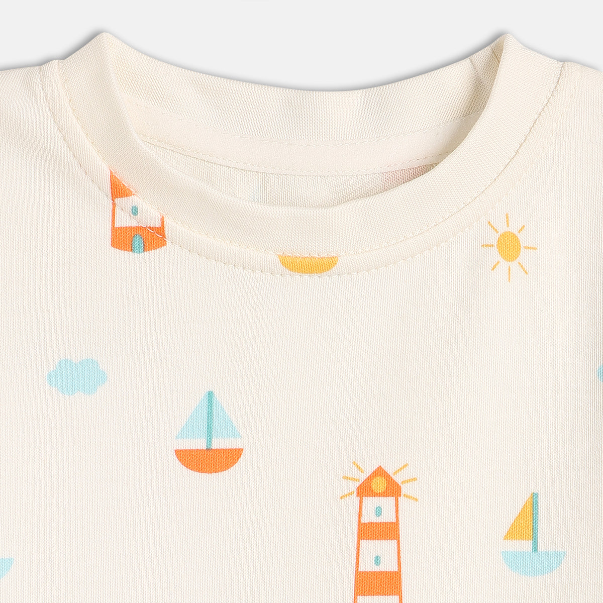 Boys White/Blue T-Shirt