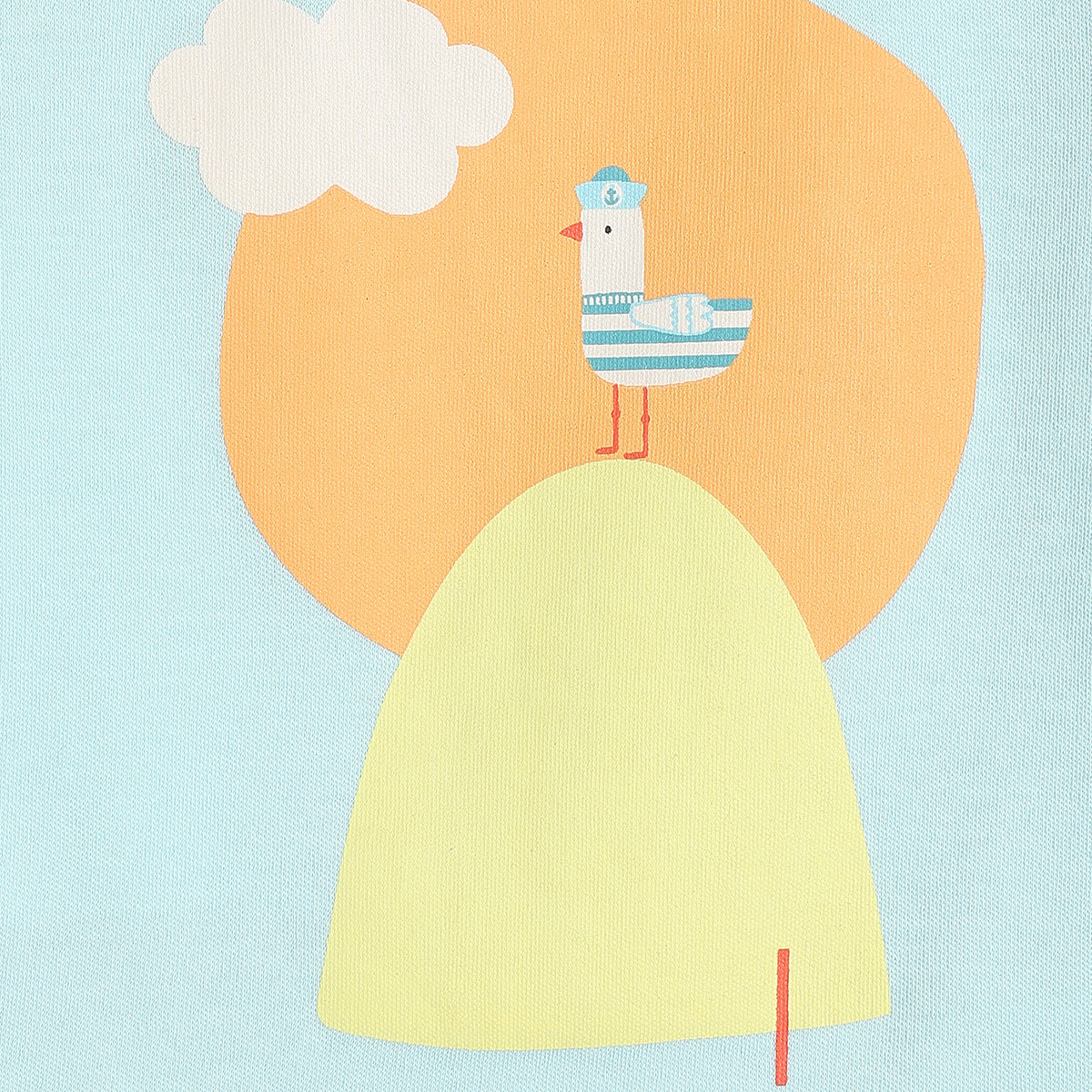 Boys White/Blue T-Shirt