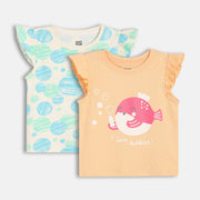 Girls Multi Knit Top