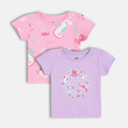 Girls Multi Knit Top