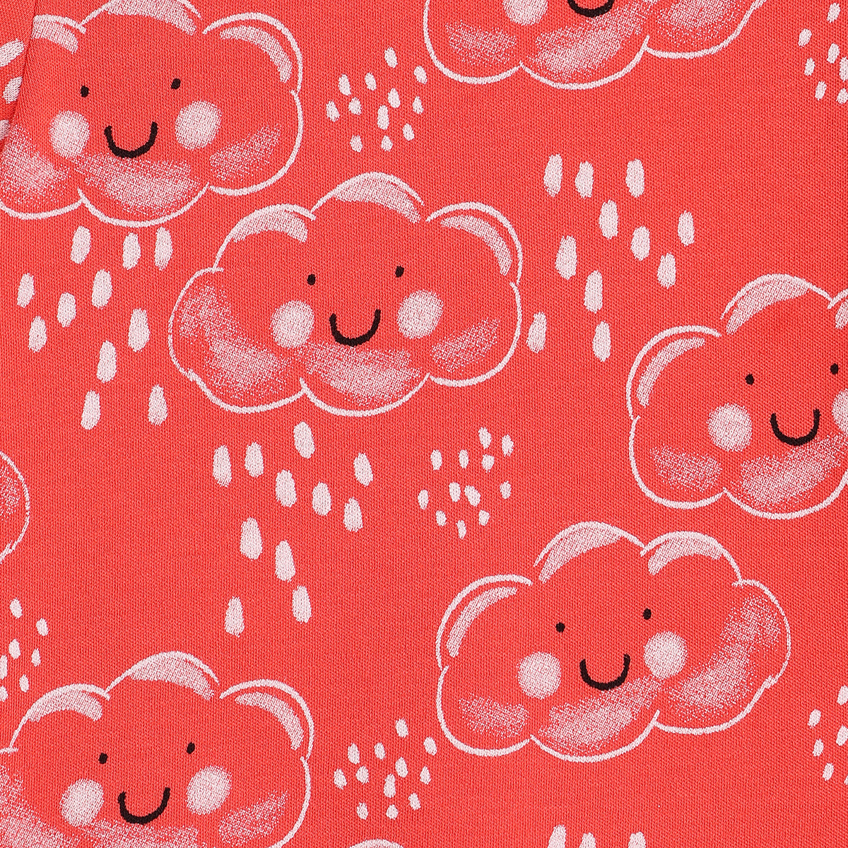 Girls Red/Pink Knit Top