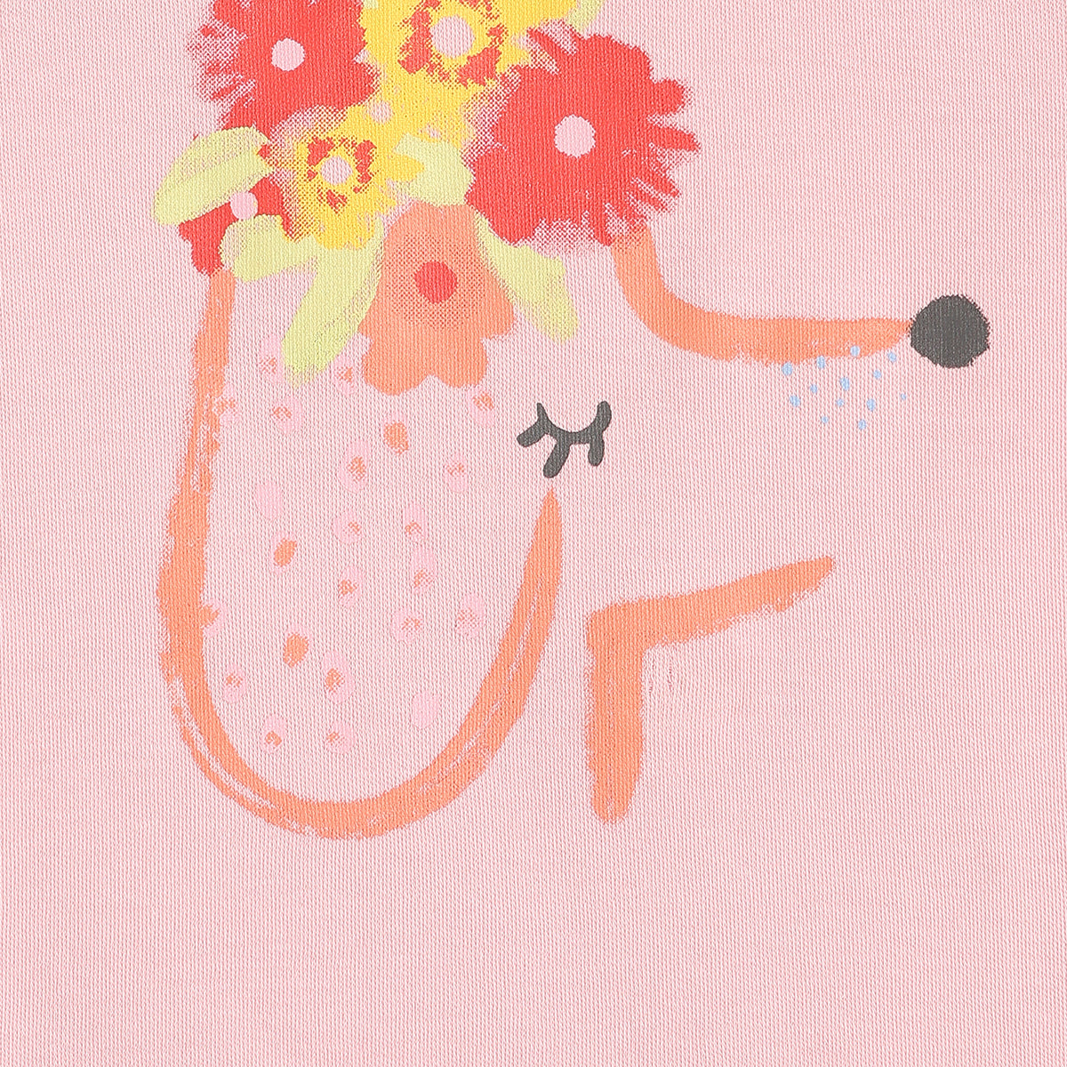 Girls Red/Pink Knit Top