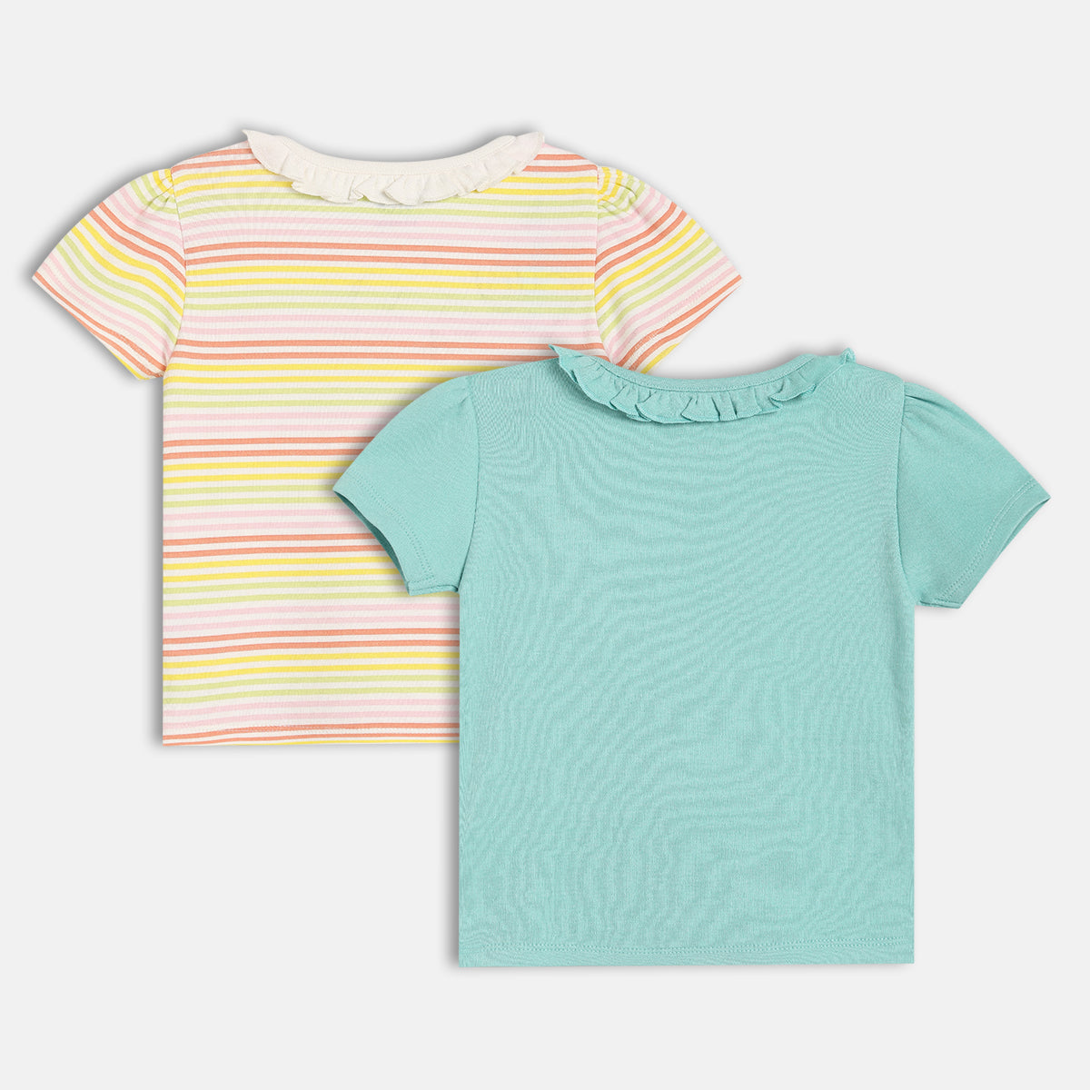 Girls Blue/Multi Knit Top