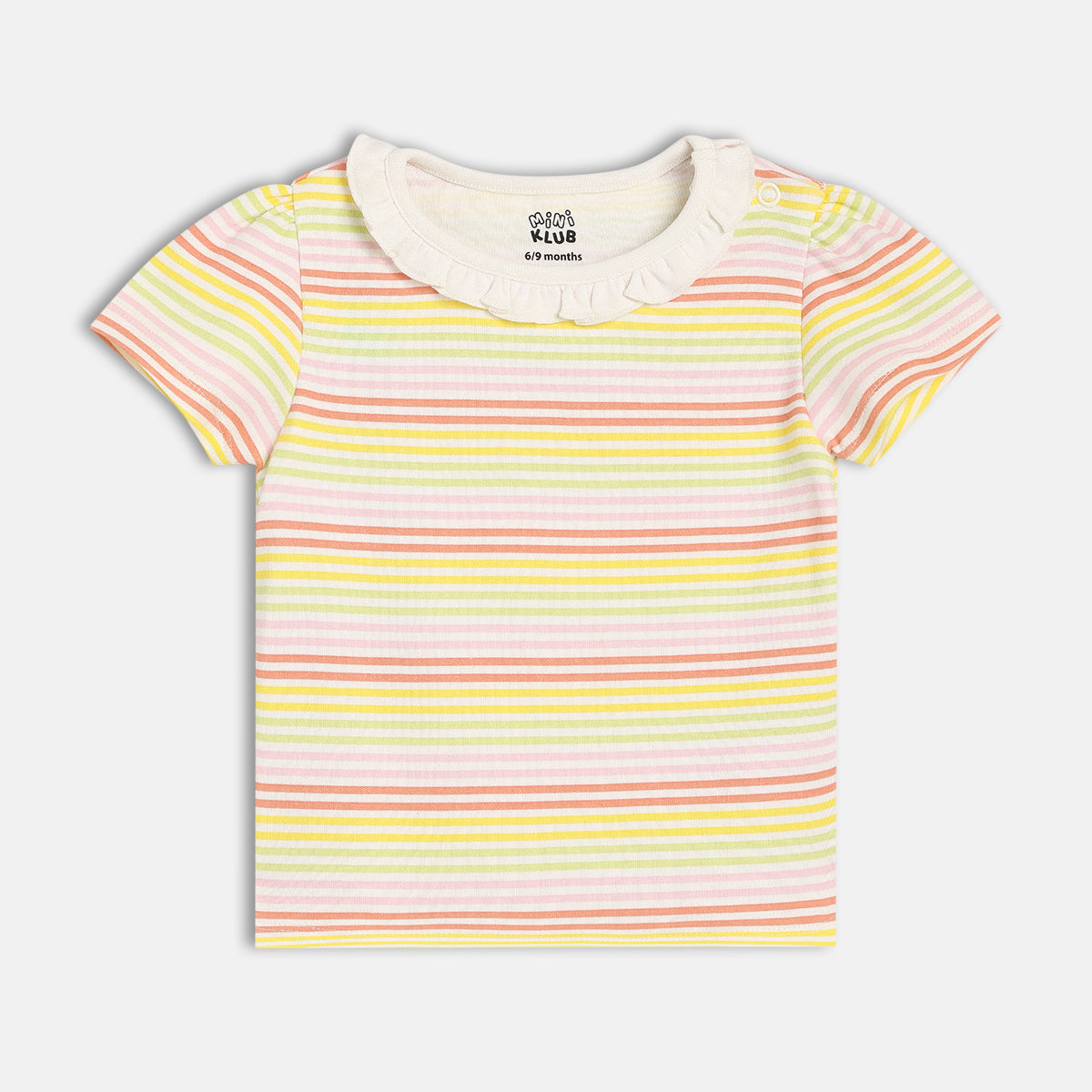 Girls Blue/Multi Knit Top