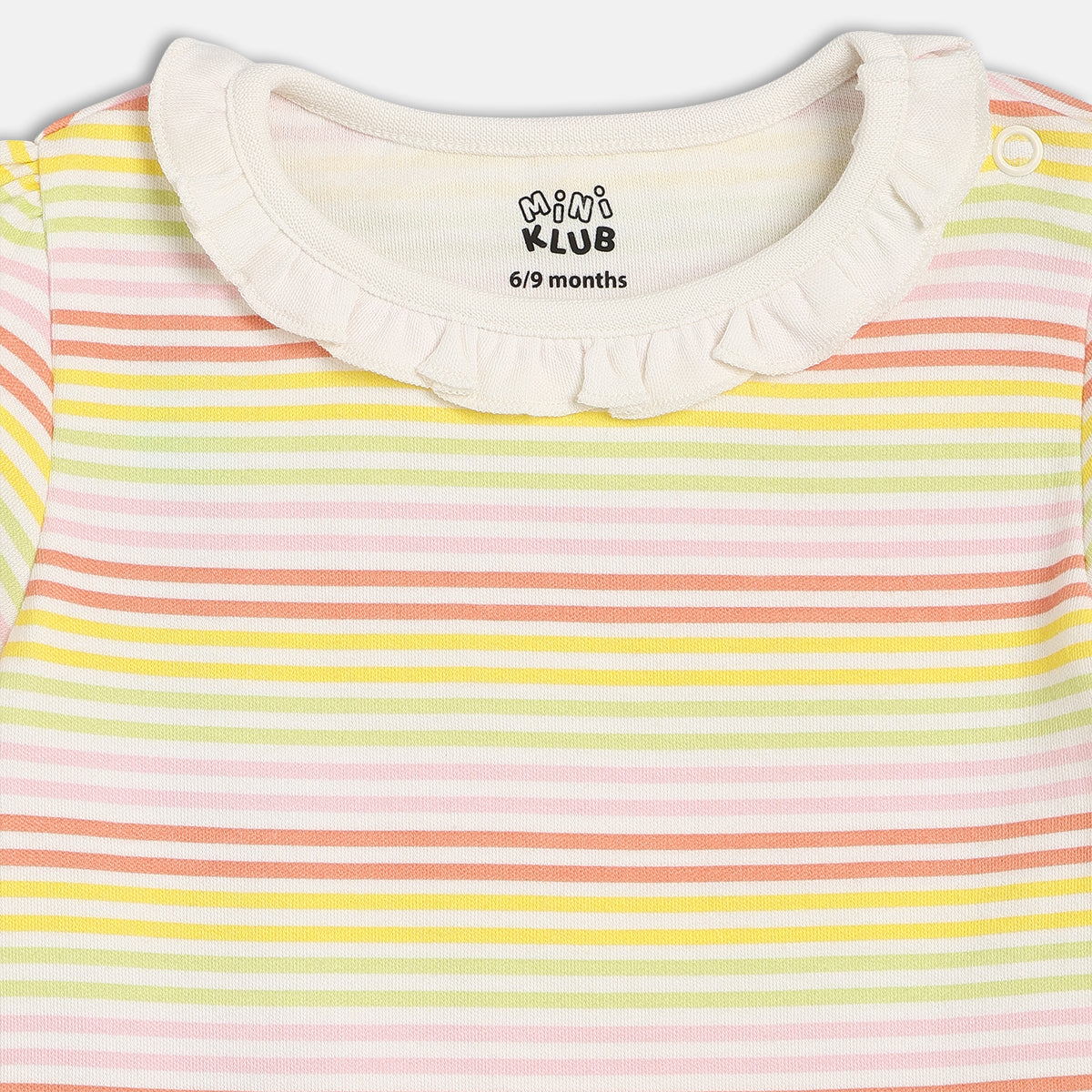 Girls Blue/Multi Knit Top