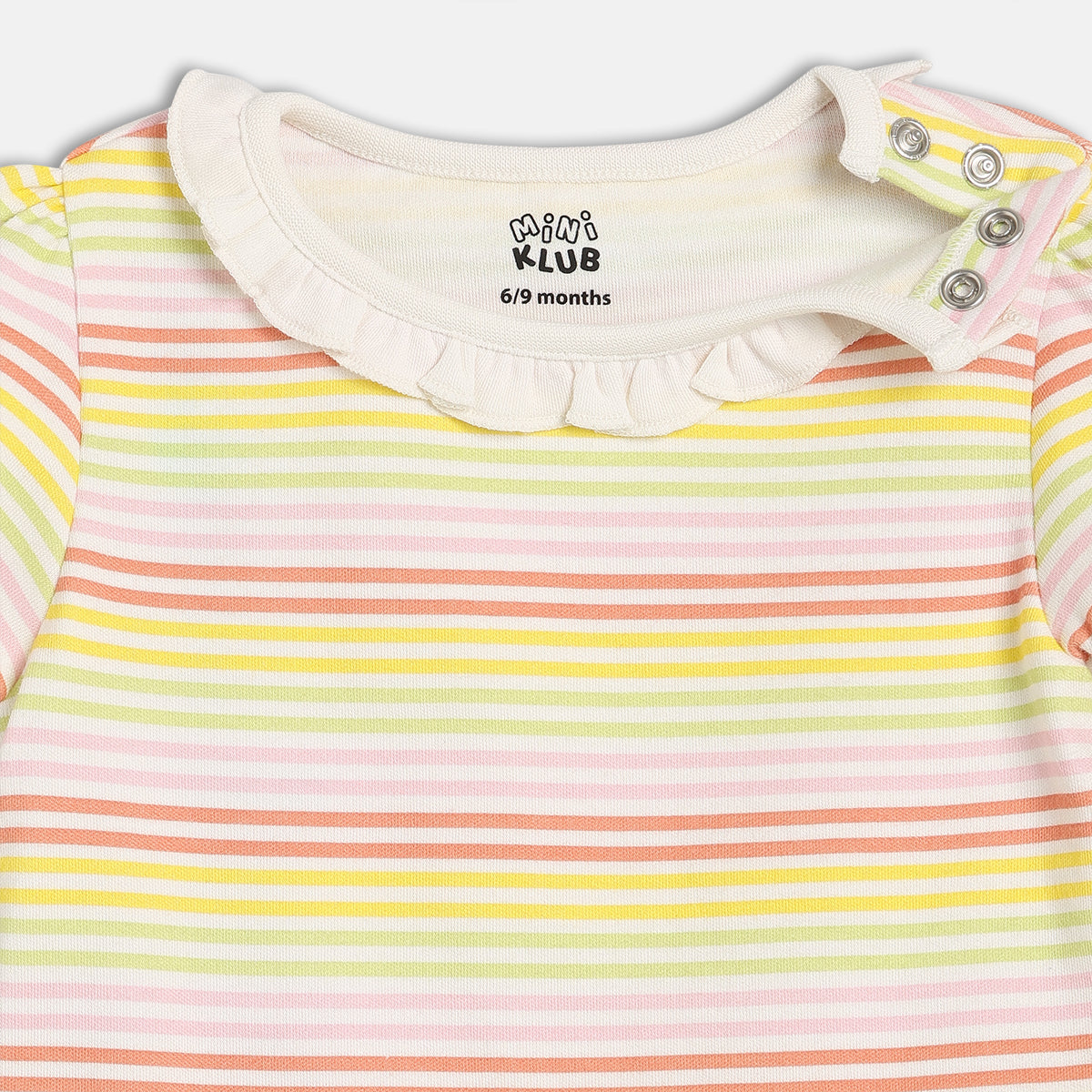 Girls Blue/Multi Knit Top