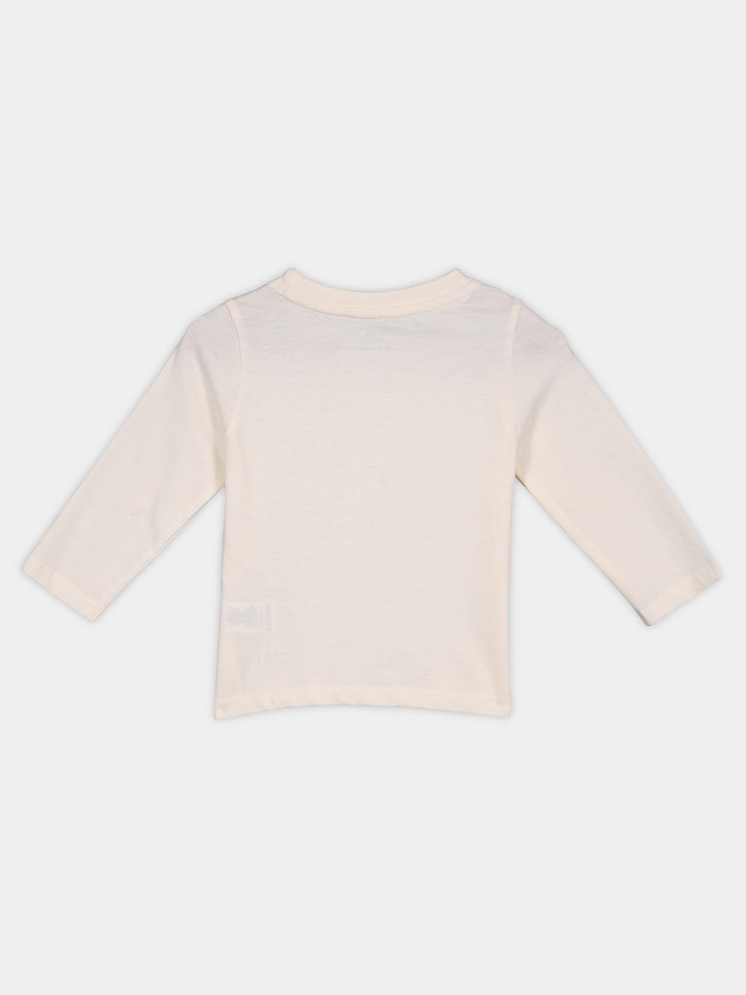 Boys Cotton Full Sleeves Checked Dungaree With Tee - Mauve & Blue