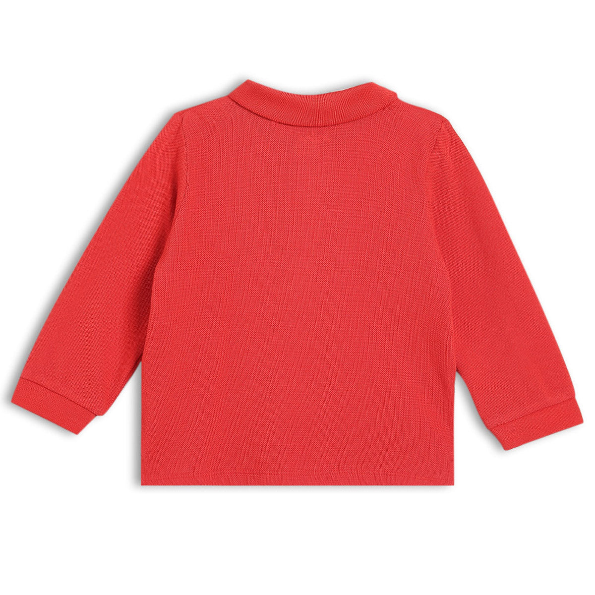 Red Baby Boys Full Sleeve Polo