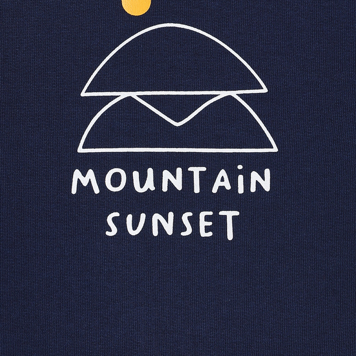 Boys Cotton Full Sleeves Typography Printed Sweatshirt - Navy Blue