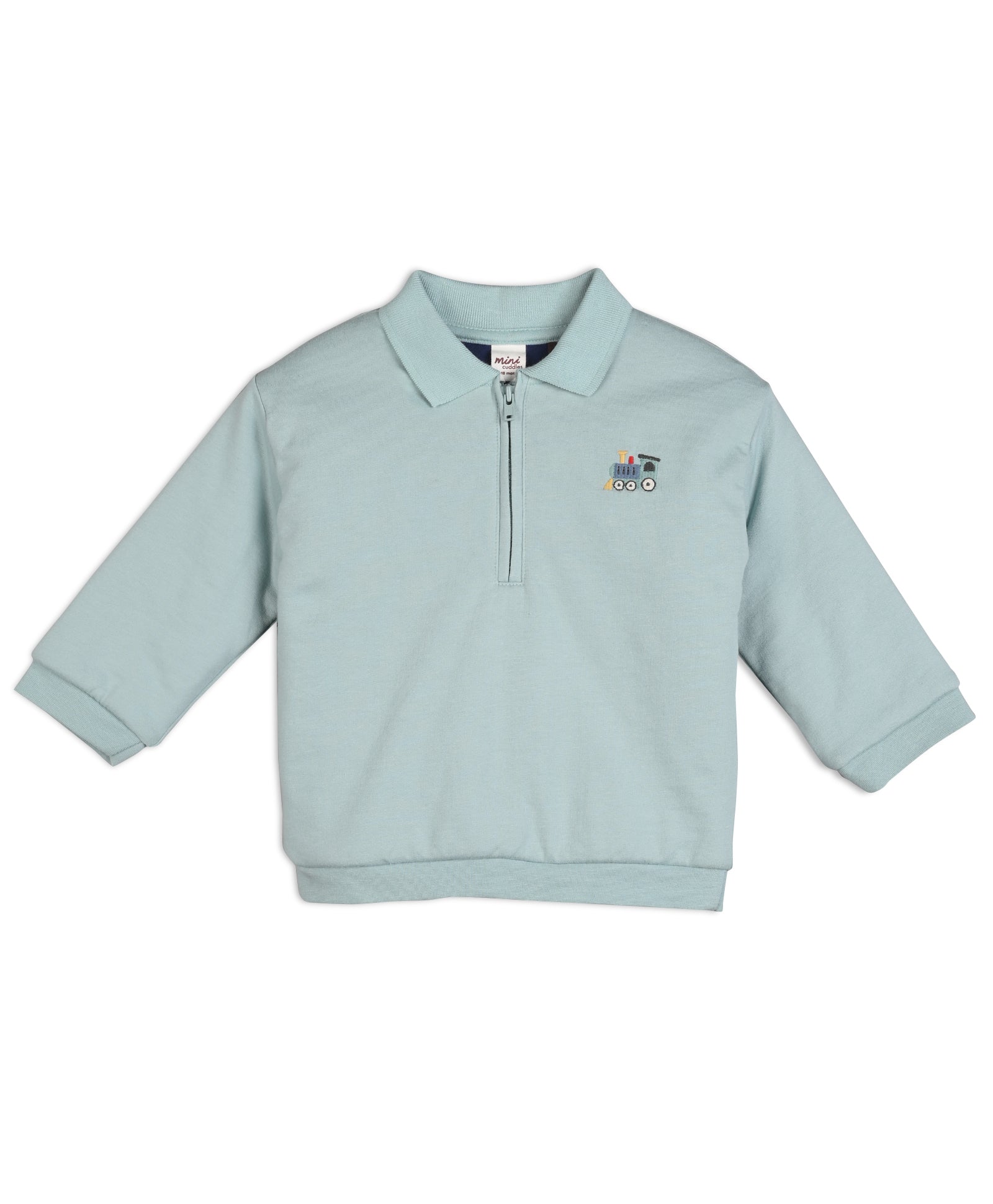 Blue Baby Boys Full Sleeve Sweat Shirt