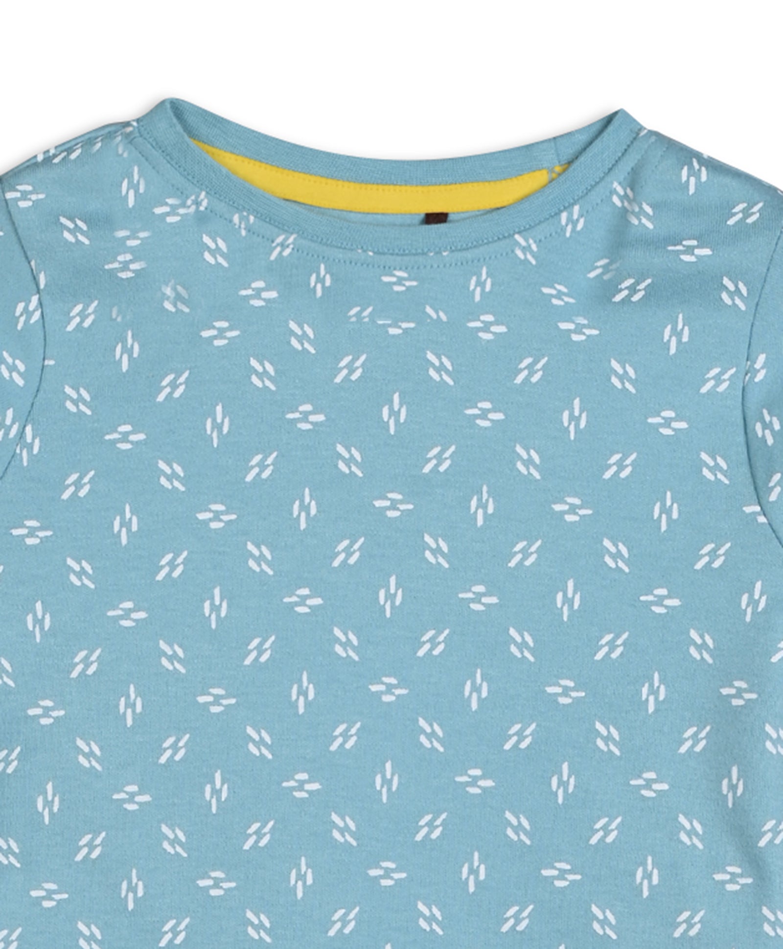 Baby Girls wiggle Printed Dungaree 2 piece Set, Multicolor